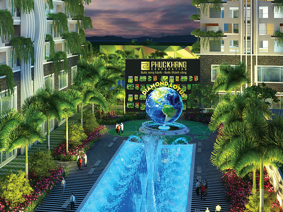 Diamond Lotus Lake View căn hộ cao cấp tiêu chuẩn LEED, giá chỉ 27tr/m2,  thiết kế khoa học. Liên hệ: 01644275390