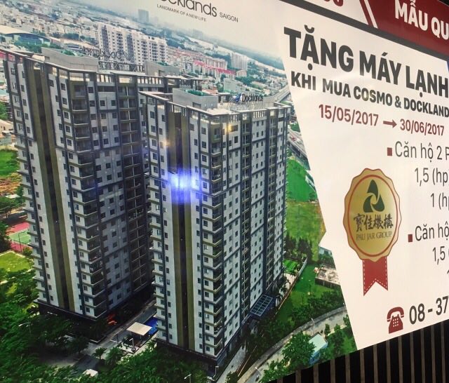 Chung cư Docklands Sài Gòn giá tốt nhất thị trường chỉ có 2.4 tỷ/2 PN, LH: 0906234169 1584351 6