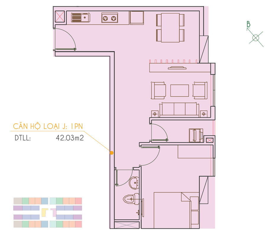 Bán Đạt Gia Residence giá rẻ nhất, chỉ với 1.615 tỷ không kê giá có 2PN đẹp,.LH:0915 5566 72 1973874 6