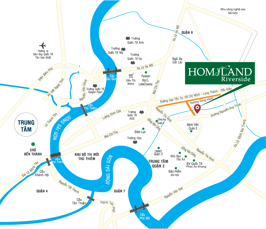 Hot, căn hộ Homyland Riverside ở trung tâm quận 2, chỉ 34 tr/m2, sắp nhận nhà, nội thất cao cấp 2001250 3