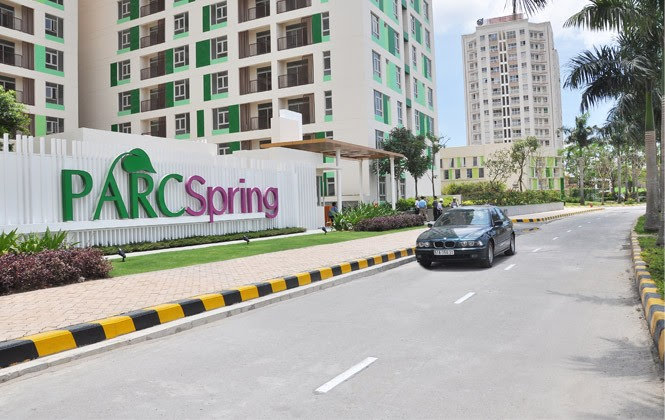 Bán căn hộ Parcspring Q2, căn góc 2PN, Tặng NT. sổ hồng. Giá 2,6 tỷ.  2083873 3