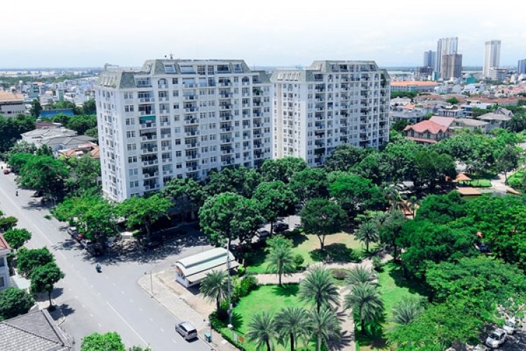 Bán căn hộ penthouse Cảnh Viên, Phú Mỹ Hưng quận 7 ,dt 322m, nhà rất đẹp view trực diện công viên Nam Viên và sông . 2122325 2