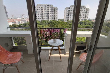 Bán căn hộ penthouse Cảnh Viên, Phú Mỹ Hưng quận 7 ,dt 322m, nhà rất đẹp view trực diện công viên Nam Viên và sông . 2122325 3