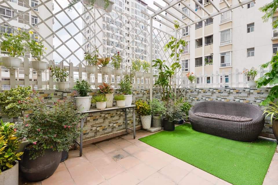 Bán căn hộ có sân vườn ở Sky Garden 3, Quận 7 nhà đẹp lung linh, rộng rãi thoáng mát. Giá 3tỷ9 2161428 3