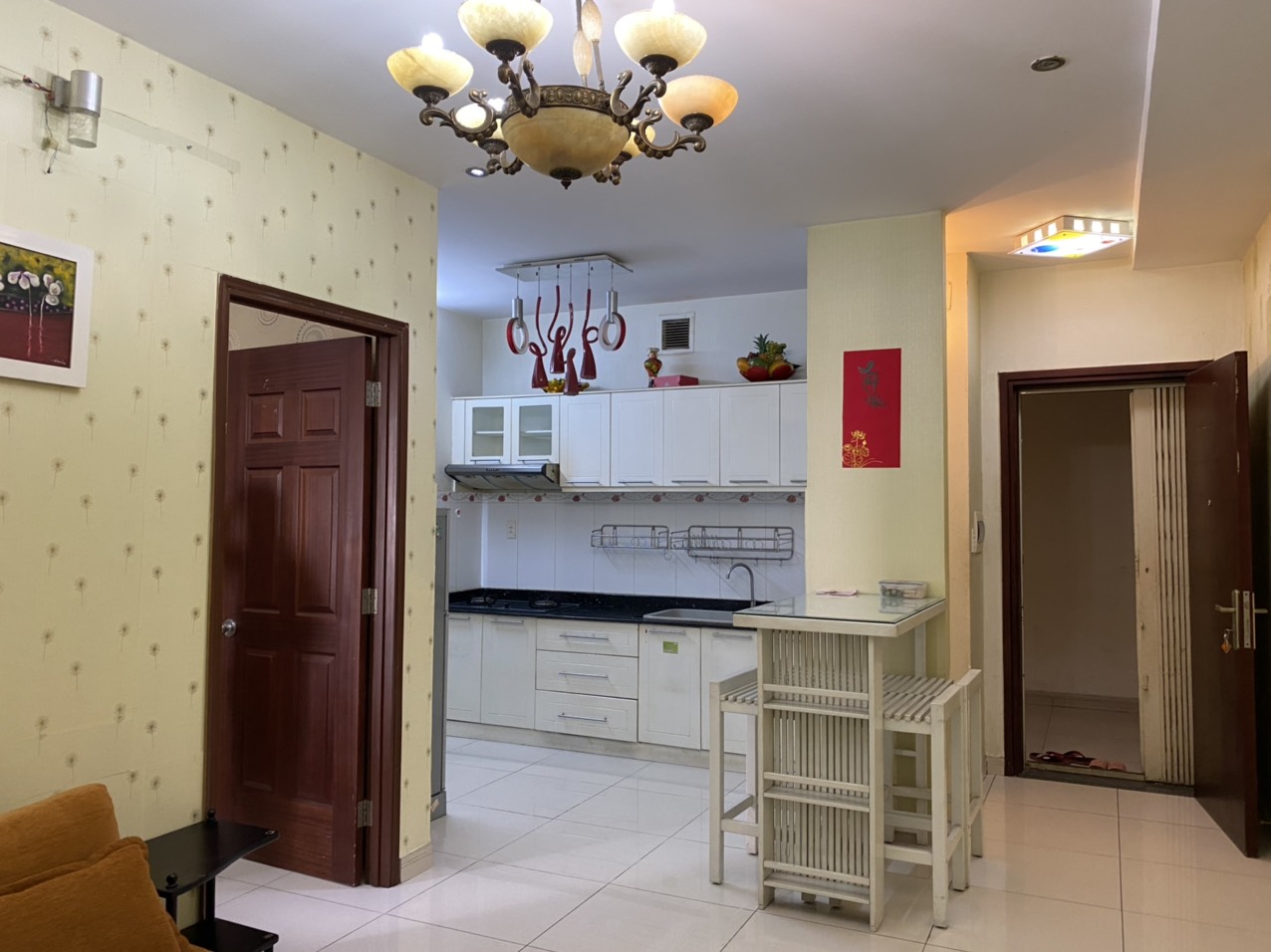 Bán căn hộ Phú Thạnh, DT 45m2, 1PN, Full nội thất, giá 1,350 tỷ, LH 0932044599 2173649 5