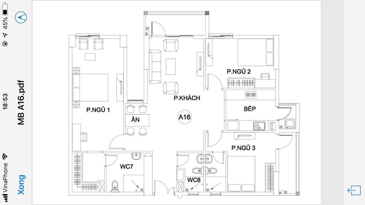 Bán căn 3PN chung cư Phúc Lộc Thọ Ngã tư Thủ Đức được MBank cho vay 70%. LH 0901365325 2073938 1