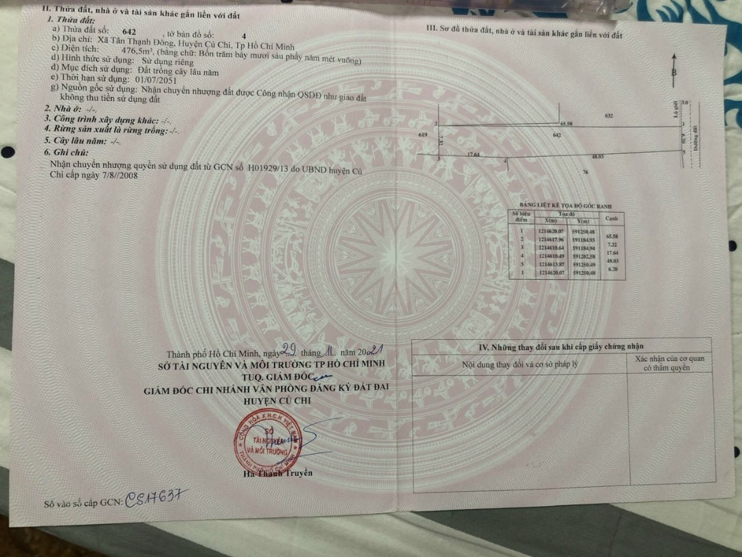 CHÍNH CHỦ CẦN BÁN NHANH CĂN NHÀ Tiềm Năng tại huyện Củ Chi, TPHCM 2365810 3