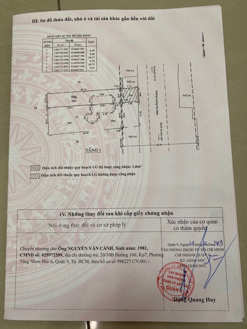 Bán Lô Đất Mặt Tiền 225 Hoàng Hữu Nam, Long Thạnh Mỹ (quận 9 cũ), Thành Phố Thủ Đức 2398700 4