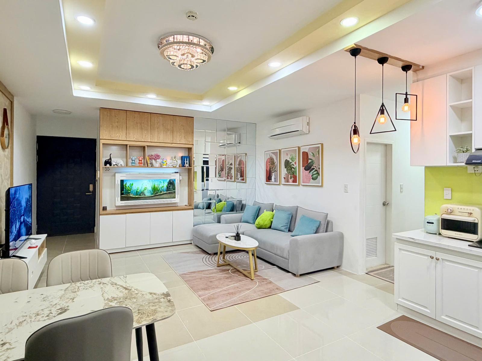 Chính chủ căn góc 83m2 Hoàng Kim Thế Gia, sổ hồng sẵn, nhà mới, nội thất 2422110 3